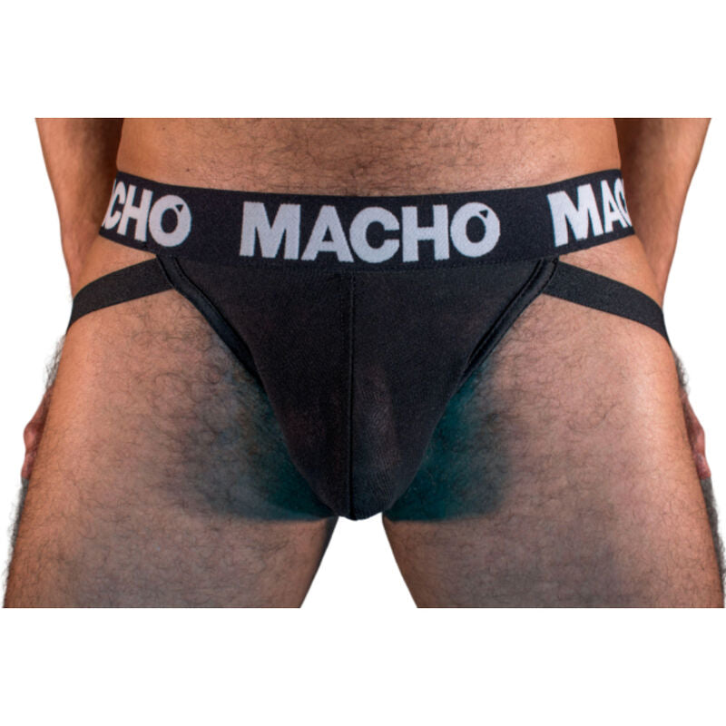 MACHO MX25NN JOCK BLACK S jockstrap i svart