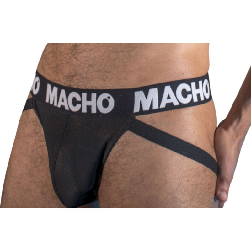 MACHO MX25NN JOCK svart jockstrap i storlek XL