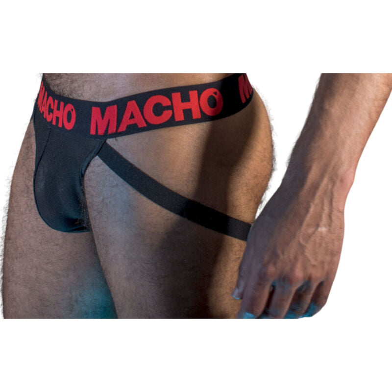 MACHO MX26X2 jockstrap svart och röd XL
