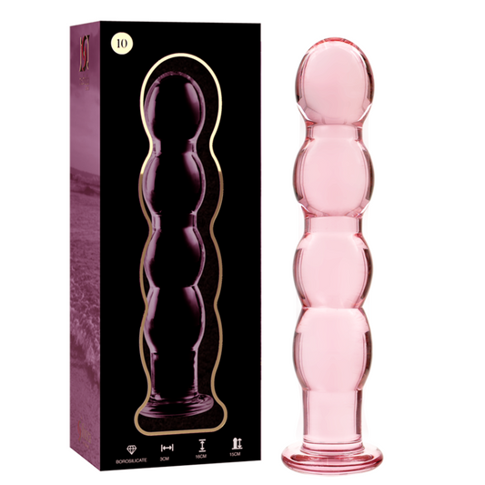 NEBULA SERIES BY IBIZA dildo i borosilikatglas rosa 16.5 cm