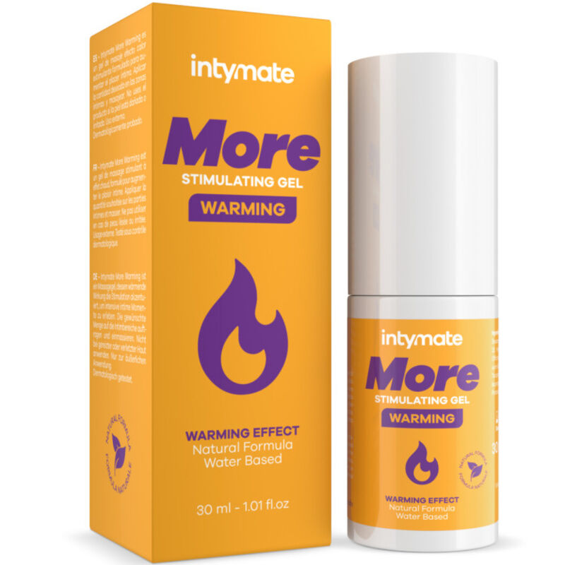 Intymate More Heat vattenbaserad massagegel för henne 30 ml