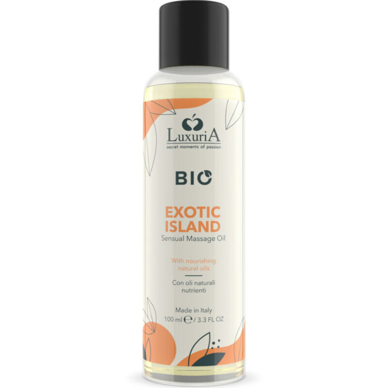 Luxuria BIO Exotic Island Massageolja 100 ml