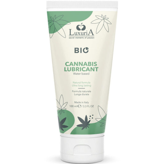 Luxuria Bio Cannabis vattenbaserat glidmedel 100 ml