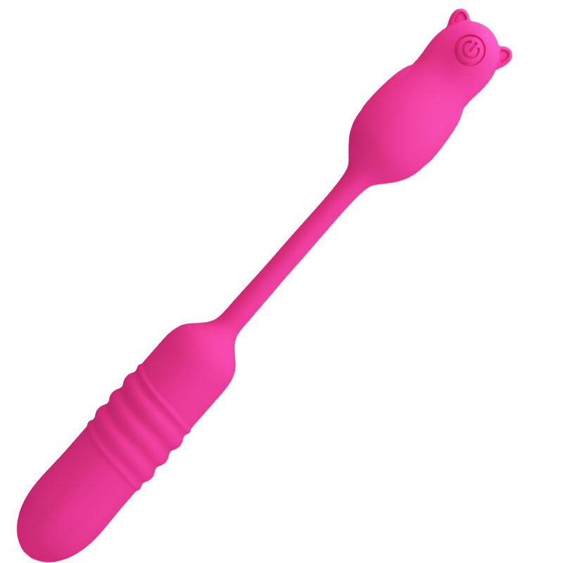 PRETTY LOVE - NOBIKUMA PINK SILIKON VIBRERANDE KULA