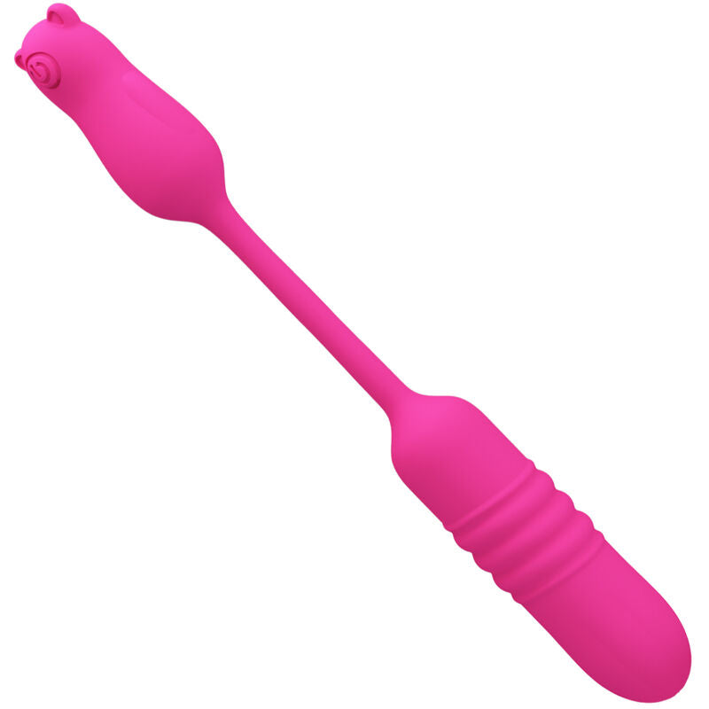 PRETTY LOVE - NOBIKUMA PINK SILIKON VIBRERANDE KULA