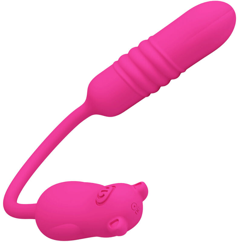 PRETTY LOVE - NOBIKUMA PINK SILIKON VIBRERANDE KULA