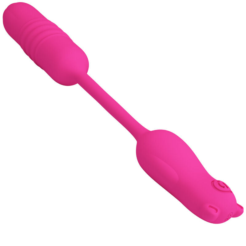 PRETTY LOVE - NOBIKUMA PINK SILIKON VIBRERANDE KULA