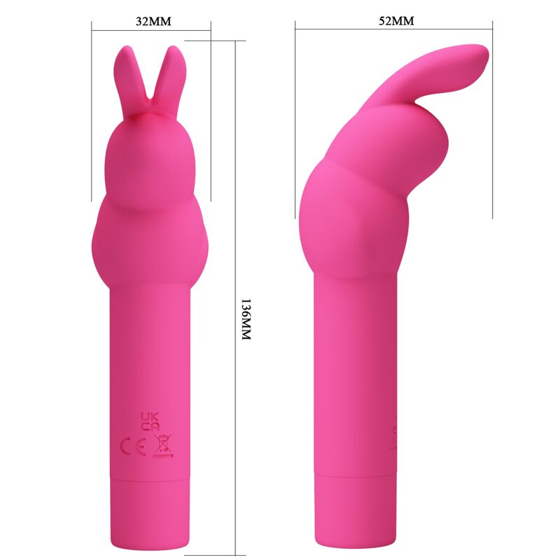 Gerardo Fuchsia Rabbit silikonvibrator