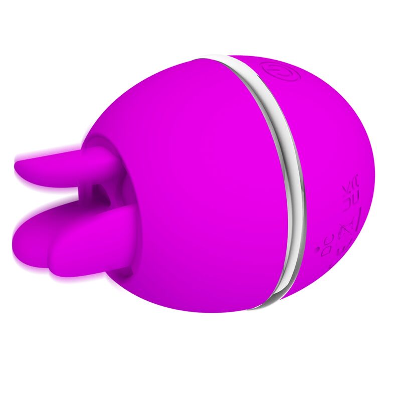 PRETTY LOVE Gemini Ball lila rund silikonvibrator
