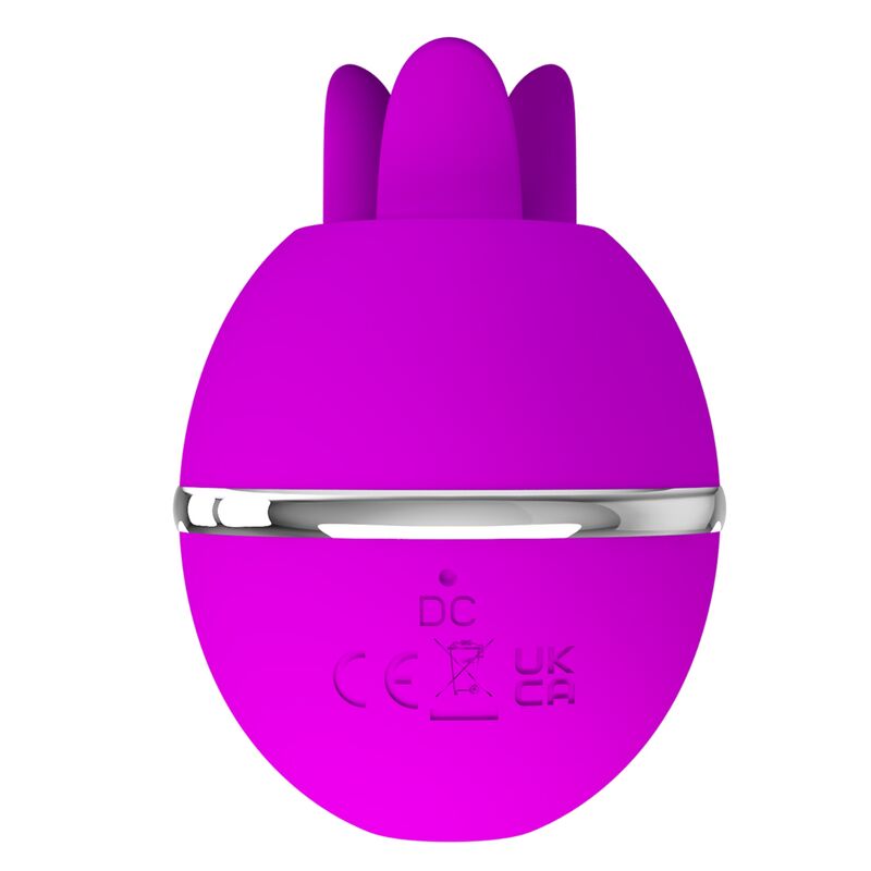 PRETTY LOVE Gemini Ball lila rund silikonvibrator