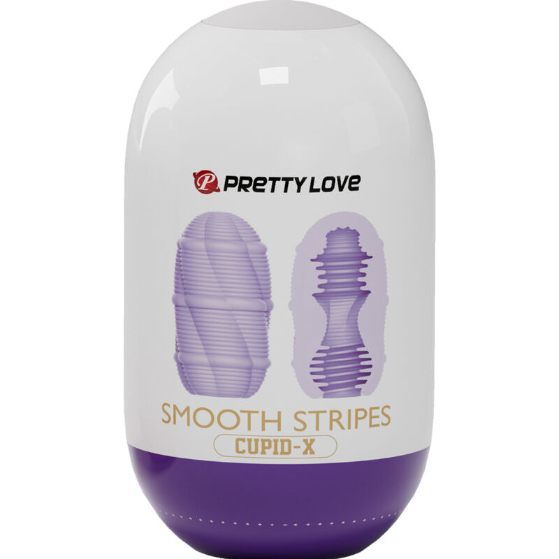 Pretty Love Smooth Stripes Cupid masturbator ägg