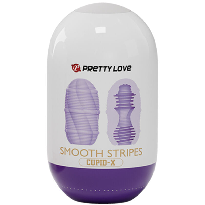 Pretty Love Smooth Stripes Cupid masturbator ägg