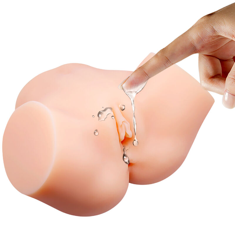CRAZY BULL realistisk vagina och anus vibrator