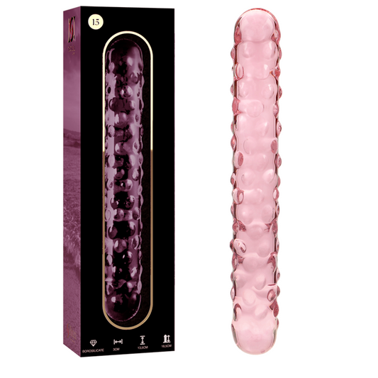 NEBULA SERIES BY IBIZA Model 15 dildo i borosilikatglas rosa