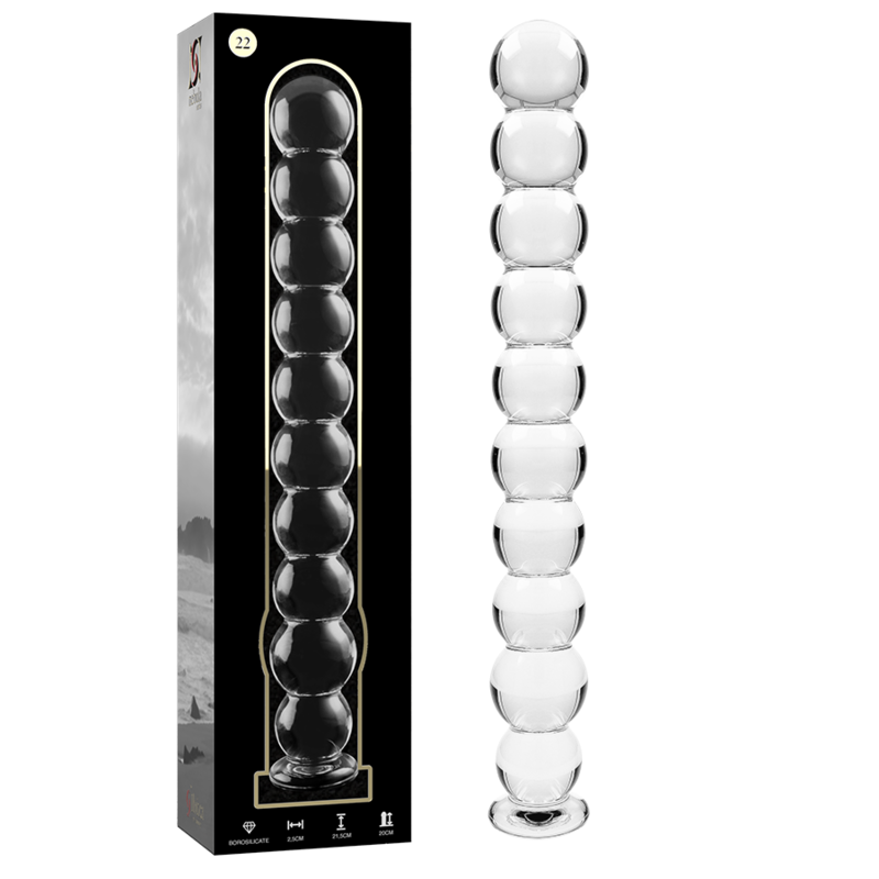 NEBULA SERIES BY IBIZA - Dildo i borosilikatglas 21.5 cm