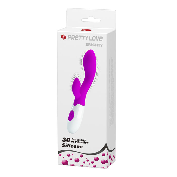 Elegant rampant vibrator i grönt och vitt