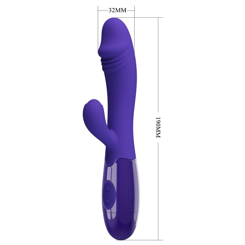 PRETTY LOVE Snappy Youth Vibrator och G-Punkts Stimulator i lila
