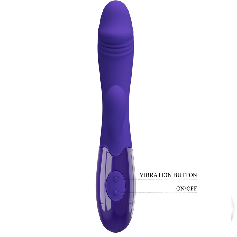 PRETTY LOVE Snappy Youth Vibrator och G-Punkts Stimulator i lila