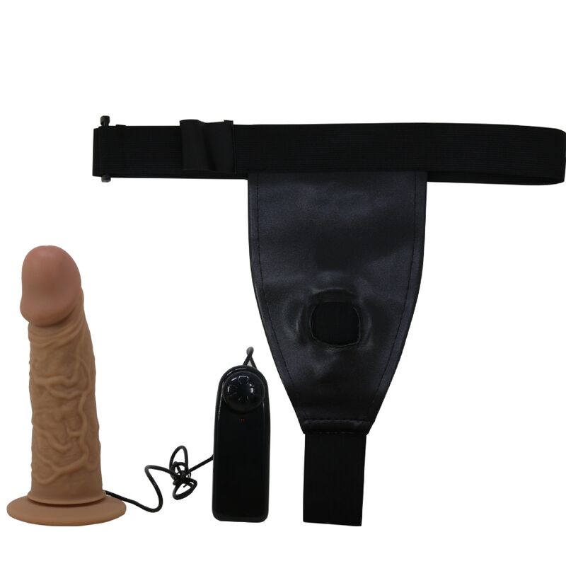 Selenbyxor med vibrationsdildo från PRETTY LOVE