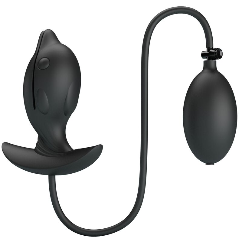 PRETTY LOVE delfin analplugg med uppblåsningsfunktion