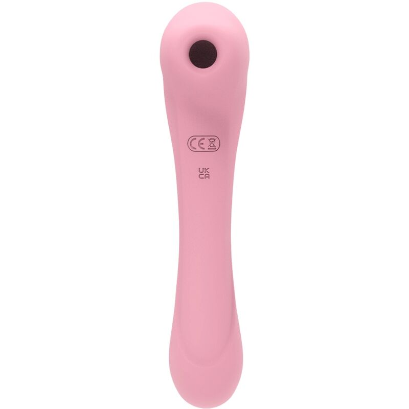 Femintimate Daisy Massager i rosa med sug- och vibrationsfunktioner