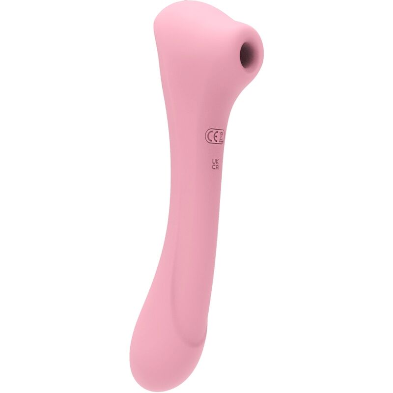 Femintimate Daisy Massager i rosa med sug- och vibrationsfunktioner