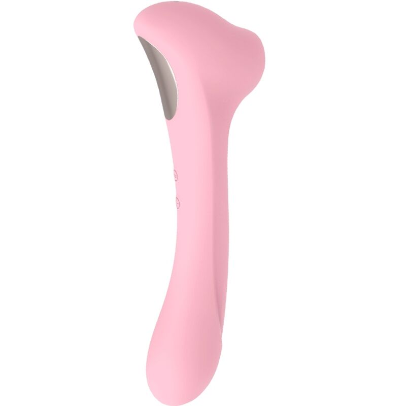 Femintimate Daisy Massager i rosa med sug- och vibrationsfunktioner