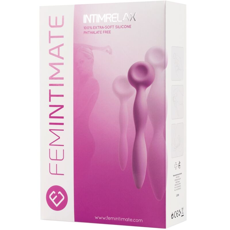 FEMINTIMATE INTIMRELAX Set med 3 vaginaldilatorer