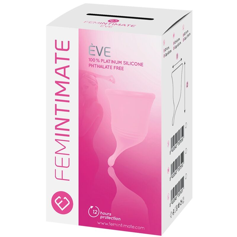 FEMINTIMATE Eve menstruationskopp i silikon storlek L