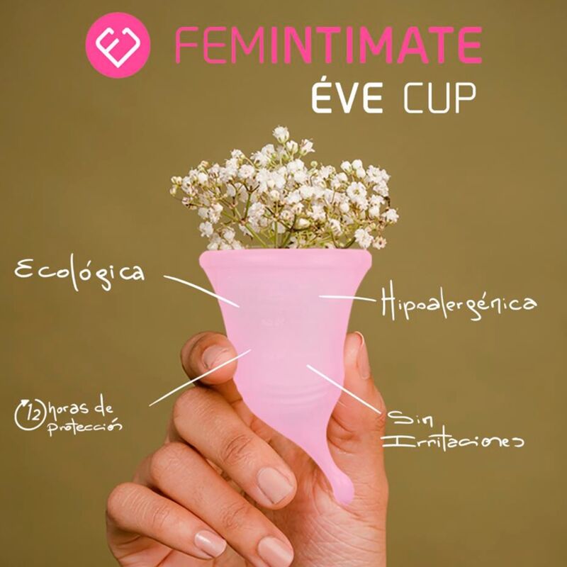 FEMINTIMATE Eve ny silikon menstruationskopp storlek M