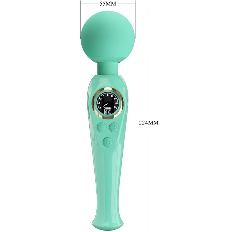 PRETTY LOVE Skyler Green Wand Vibrator