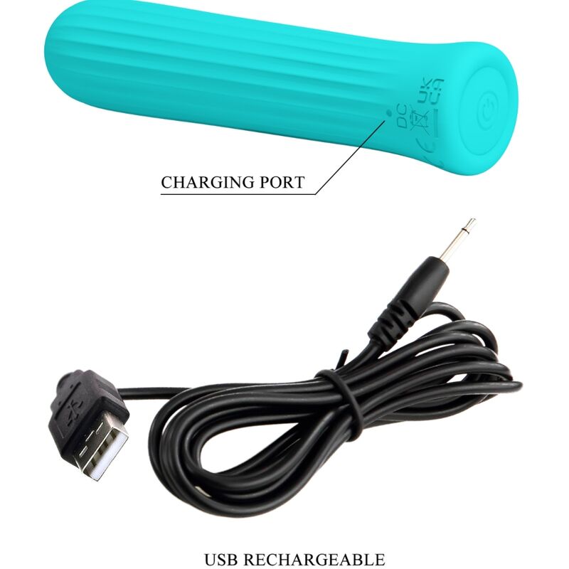 Pretty Love Blanche Blue stimulator vibrator