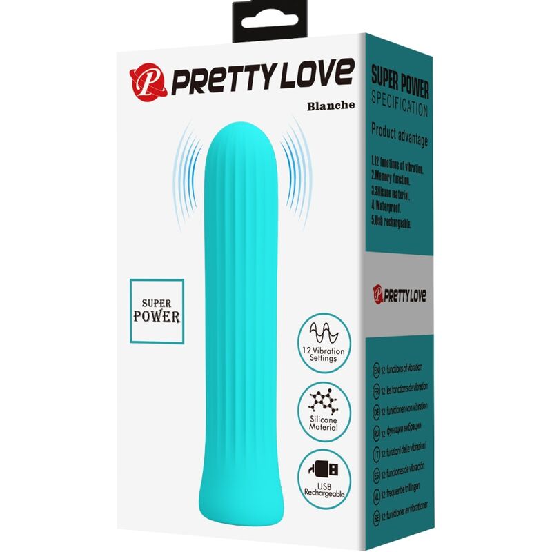 Pretty Love Blanche Blue stimulator vibrator