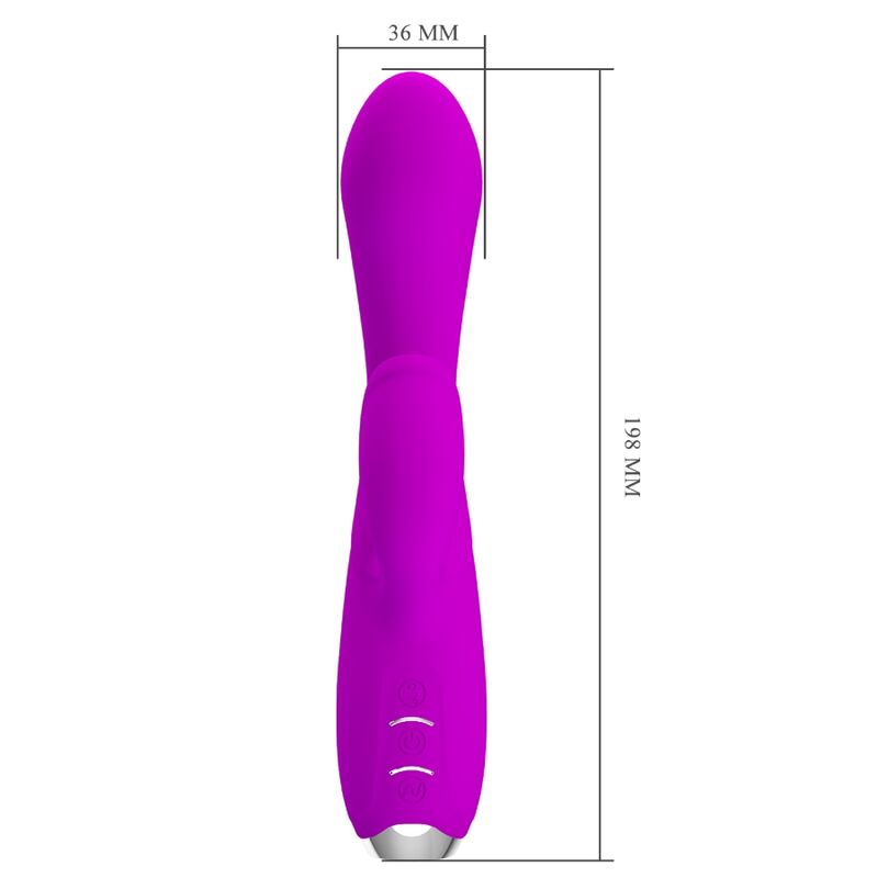 PRETTY LOVE GLORIA återladdningsbar rabbit vibrator i lila