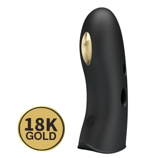 Pretty Love Marico Black elektrisk stimulator fingerkappa