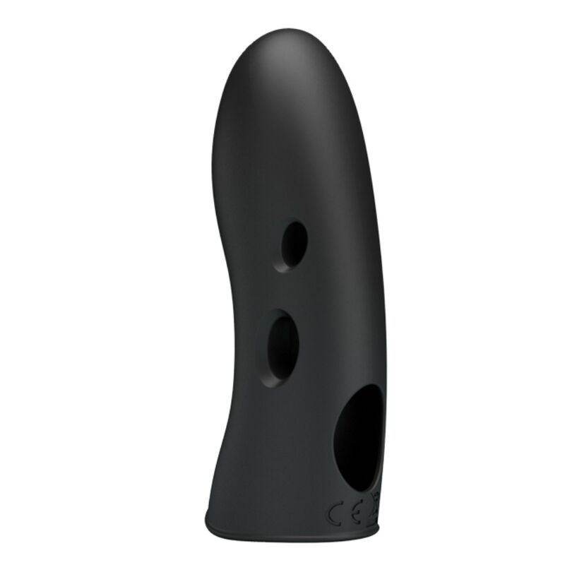 Pretty Love Marico Black elektrisk stimulator fingerkappa