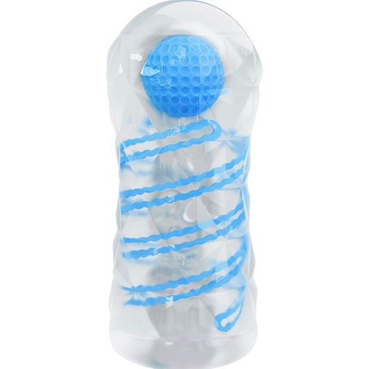 Liten masturbator med blå spiraler från PRETTY LOVE