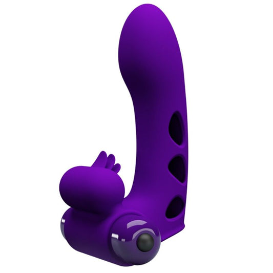 PRETTY LOVE Orlando lila vibrator fingerkåpa