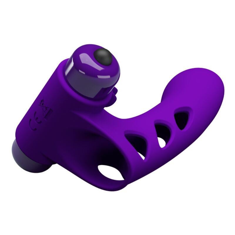 PRETTY LOVE Orlando lila vibrator fingerkåpa