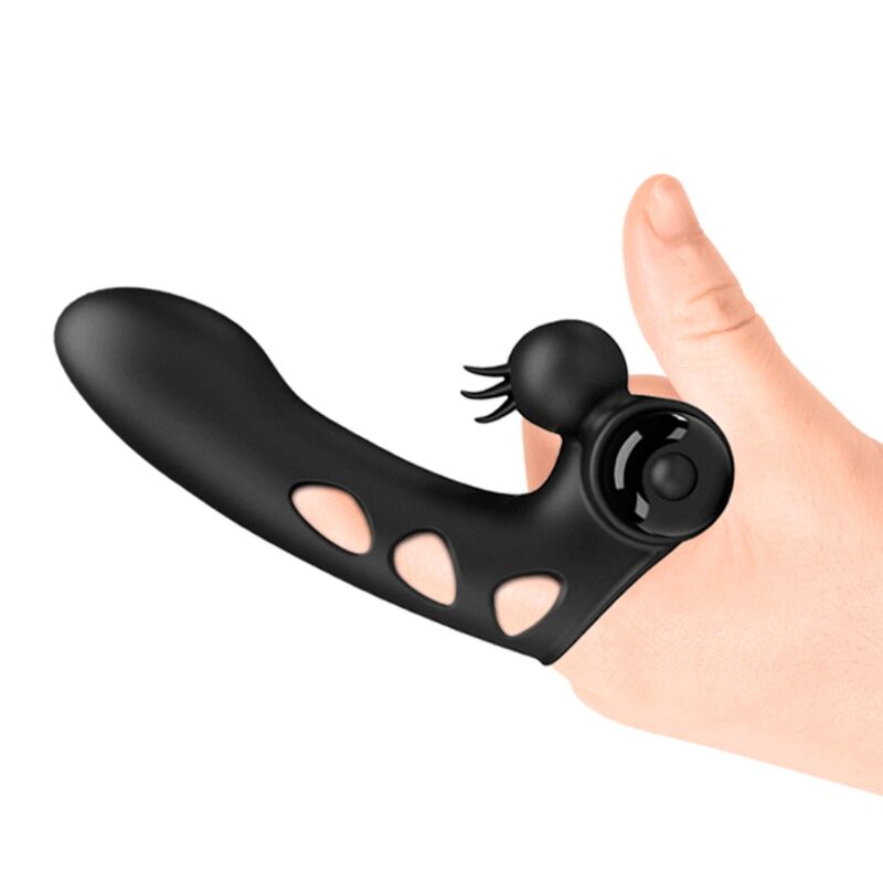 Pretty Love Orlando svart vibrator fingerfodral