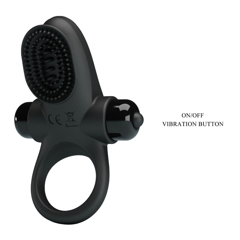 Pretty Love vibratorring II för den svarta penisen
