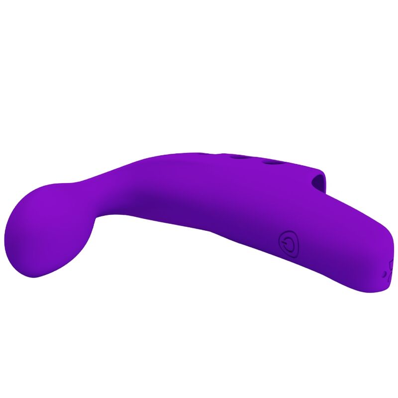 PRETTY LOVE GORGON PURPLE återladdningsbar finger vibrator