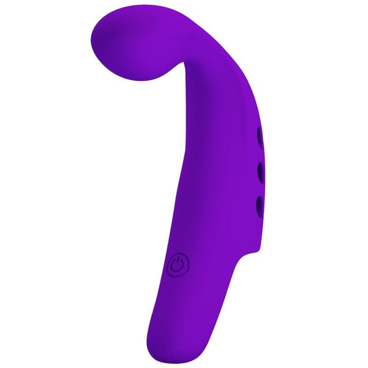 PRETTY LOVE GORGON PURPLE återladdningsbar finger vibrator