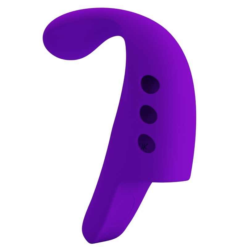 PRETTY LOVE GORGON PURPLE återladdningsbar finger vibrator