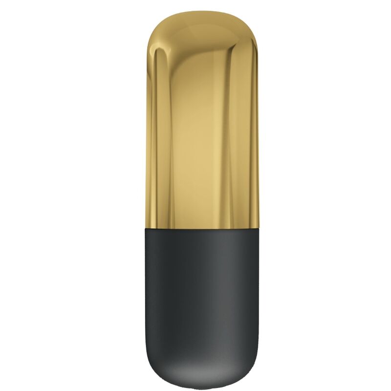 Gyllene uppladdningsbar bullet vibrator från PRETTY LOVE