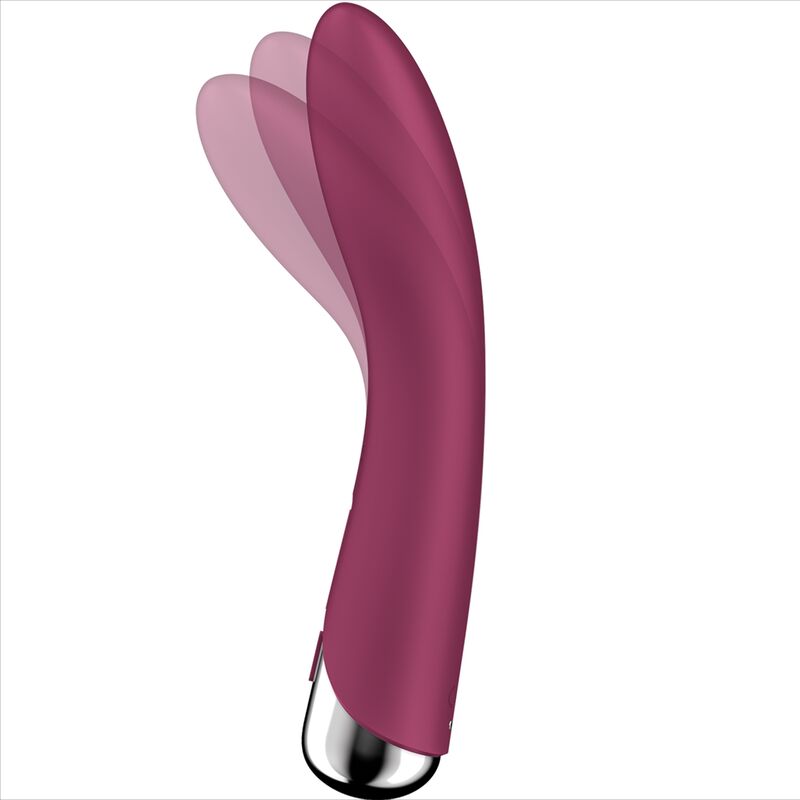 Satisfyer Spinning Vibe 1 G-punkts vibrator röd