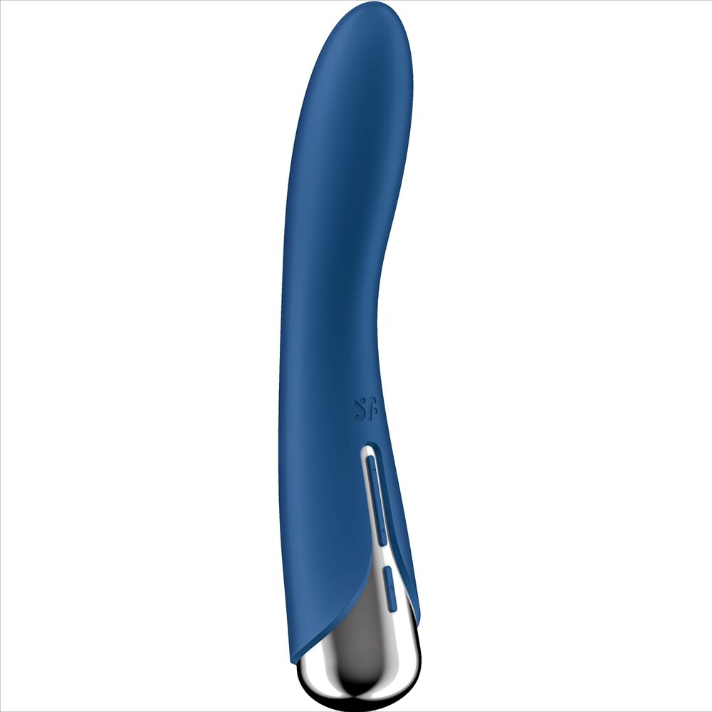 Satisfyer Spinning Vibe 1 G-punkts vibrator i blått