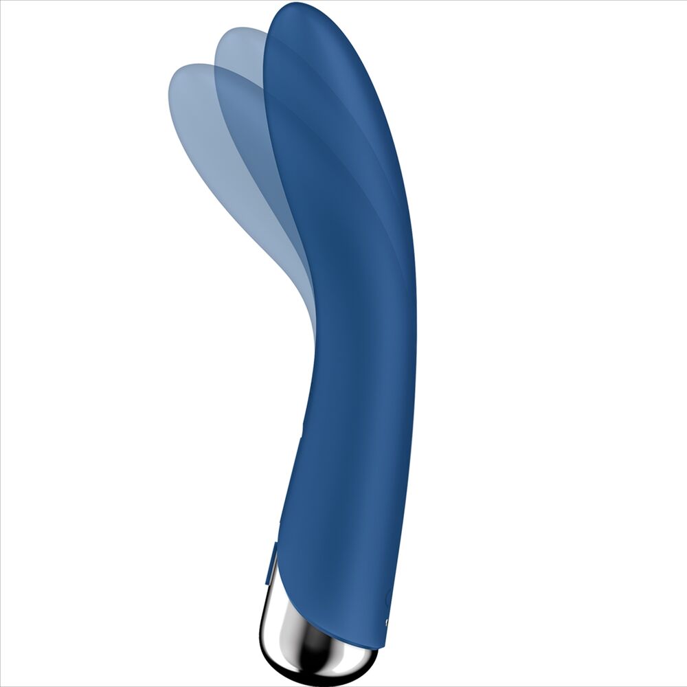 Satisfyer Spinning Vibe 1 G-punkts vibrator i blått
