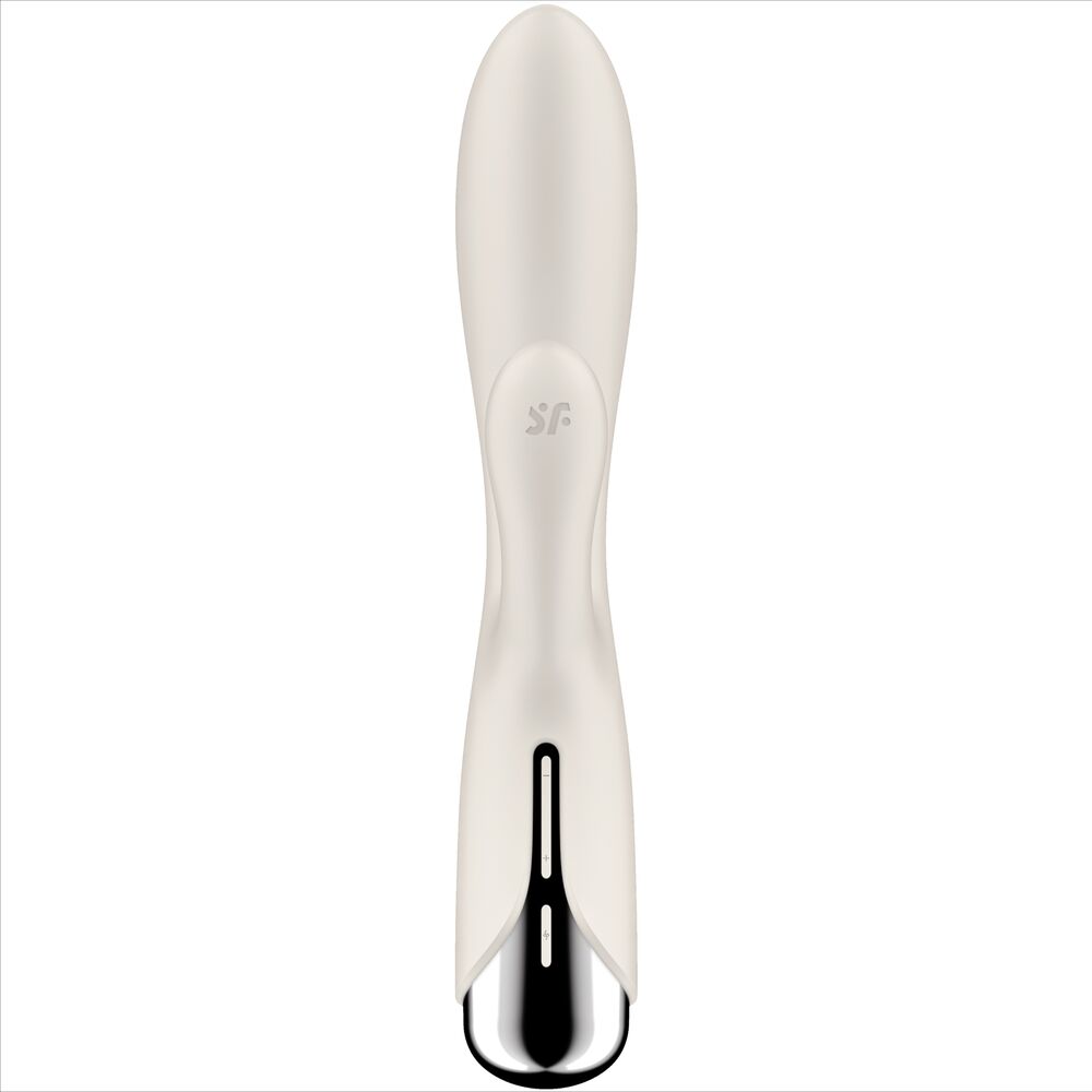 SATISFYER - SPINNING RABBIT 1 KLITORIS OCH G-PUNKT STIMULATION BEIGE