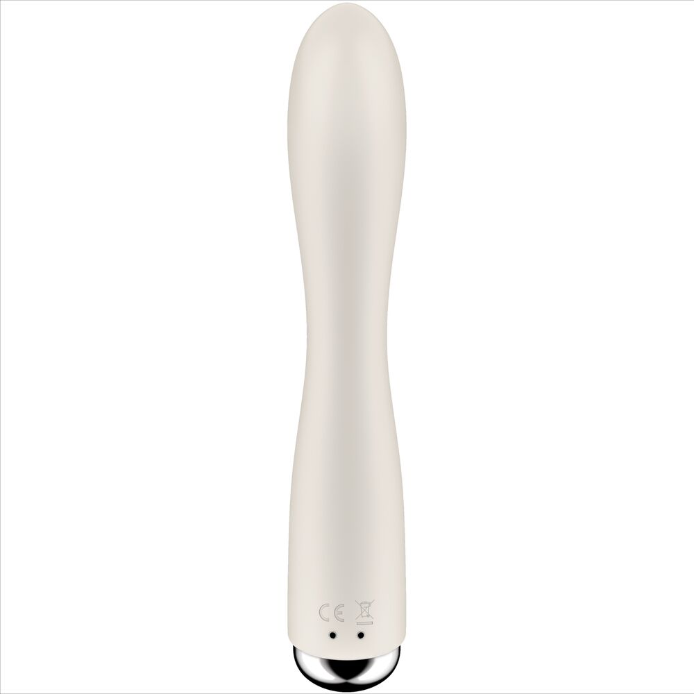 SATISFYER - SPINNING RABBIT 1 KLITORIS OCH G-PUNKT STIMULATION BEIGE